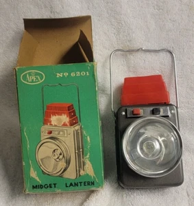 Vintage Apex Midget Laterne im Originalkarton 50er-60er Jahre - Bild 1 von 5
