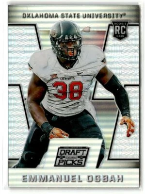 Emmanuel Ogbah 2016 Panini Prizm Collegiate Draft Picks Silver Holo #177 - Image 1 of 2