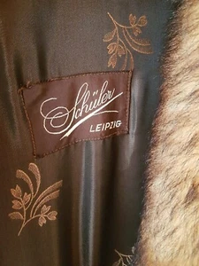 Lammfellmantel mit Mütze Gr.42 - Bild 1 von 3