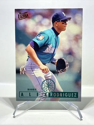 1995 Fleer Ultra Alex Rodriguez RC Seattle Mariners Rookie Base Card #331 - Image 1 of 4