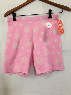 New Wonder Nation  Floral Biker Shorts Girls Tough Cotton XXL - Image 1 of 2