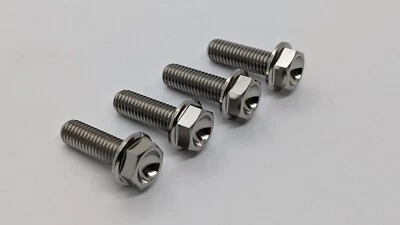 GSXR 600 Titanium front brake caliper bolt kit K1-K2 01-02 Ti mount bolts - Image 1 of 3