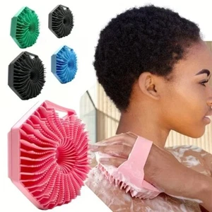 Silicone Exfoliating Body Loofah Bath Massage Shower Scrubber Brush Removes SPA - Picture 1 of 5
