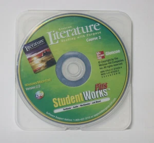 Glencoe Literature Course 2 Student Works Plus McGraw-Hill DVD-Rom - Picture 1 of 2