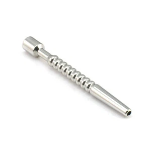 Spina per pene 4,3" 304 dilatatore dal suono in acciaio inox spina elasticizzata cava - Foto 1 di 4
