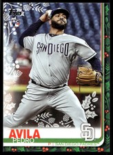 2019 Topps Holiday HW21 Pedro Avila Padres  Rookie Baseball Card