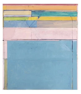IMPRESIÓN ARTÍSTICA ABSTRACTA - Póster Ocean Park 116, 1979 por Richard Diebenkorn 11x14 - Imagen 1 de 1