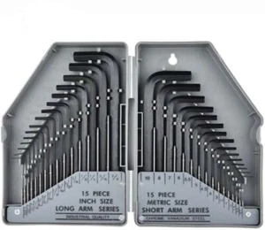30 Piece Hex Allen Wrench Set - Picture 1 of 1