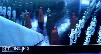 STAR WARS, RETURN OF THE JEDI, TOPPS 2014 WIDEVISION 3D, CARD # 14, THE EMPEROR - Image 1 of 2