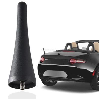 Mástil de radio AM FM antena corta de 3,7" para Ford Mustang Base GT Shelby GT500 10-20 Foto 1 de 4