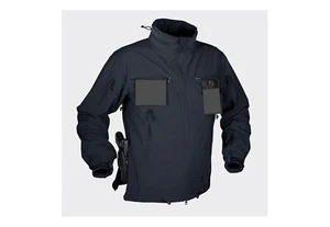 Helikon-Tex Cougar Softshell Windblocker navy blue silber-reflektierend S - Bild 1 von 3