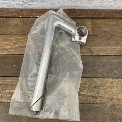 Nitto Technomic Quill Stem 26.0 Clamp 22.2 Tall NOS New Dirt Drop Silver Japan - Image 1 of 4