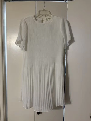 Impressions Off-white  Dress Ladies Small NWT - Image 1 of 4