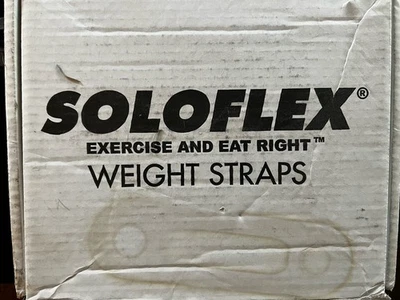 Soloflex 重量带(50、25、10、5、2.5)共 14 条肩带 — 第 1/4 张图片