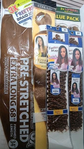 5 Stück FreeTress, EZBraid, QueenB Color 27 Haarwebverlängerungen - Bild 1 von 2