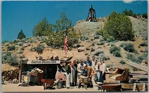 um 1960 SILBERSTADT, Nevada Postkarte "La Mare's Comstock Bonanza Mine" unbenutzt - Bild 1 von 2