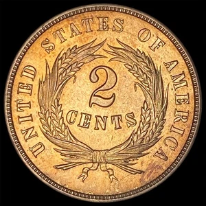 1864 Two-Cent Piece UNCIRCULATED UNCIRCULATED - 258 - Bild 1 von 2