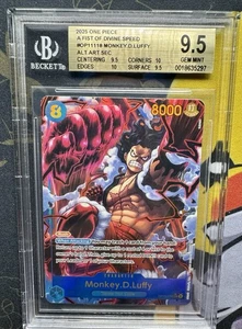 Monkey.D.Luffy (118) (arte alternativo) OP11-118 A Fist of Divine Speed Foil - Imagen 1 de 3