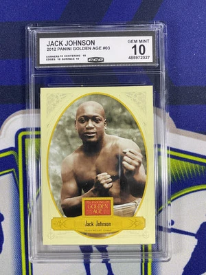 Jack Johnson 2012 Panini Golden Age 3 CCG 10 RC - Image 1 of 2