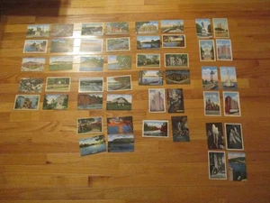 Wisconsin Postkarten Lot 48 Karten Leinen Pre Linen Postkarten WI Lot 156 - Bild 1 von 13