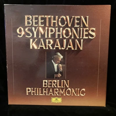 BEETHOVEN Symphonies Complete - KARAJAN, Berlin - DG ST 8LP BOX 1977 - Image 1 of 4