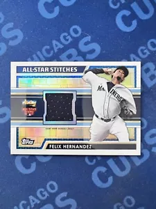 2014 Topps Update All Star Stitches #ASRFH Felix Hernandez Patch - NM-MT - Picture 1 of 2