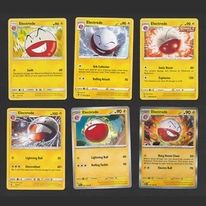 Elektrode Pokemon Karten Sammlung Set 6 Englisch Karten Deck Building Holo - Bild 1 von 1
