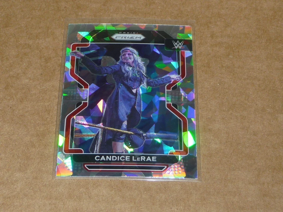 2022 Panini Prizm WWE WRESTLING CRACKED ICE ATOMIC CANDICE LERAE #153 - Image 1 of 1