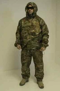 Suit rain camouflage pixel camouflage raincoat cartoon ZSU💙💛 - Picture 1 of 7