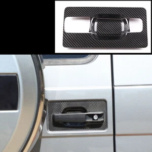 Carbon Fiber Rear Door Tailgate Handle Bowl Trim For Benz W463 G63 G500 2004-18 - Bild 1 von 9