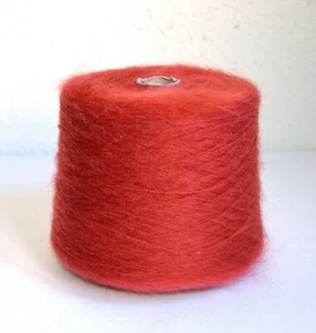 Italian mohair yarns, 2.14 lb / 970 grams cone - Picture 1 of 3