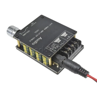 2x100W MINI/HIFI AUX Bluetooth TPA3116 High Power Filter Digital Amplifier Board - Image 1 of 4