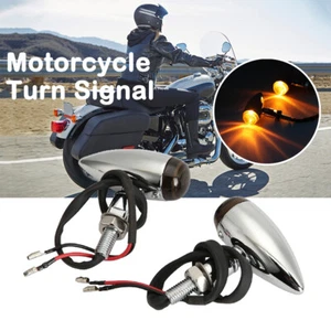 Motorcycle Turn Signal Lights For Honda Shadow VT ACE Aero Sabre Spirit VLX 600 - Imagen 1 de 10