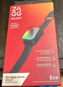 ZAGG InvisibleShield Glass Fusion ECO for Apple Watch Series 9/8/7 (45mm) - Photo 1 sur 1