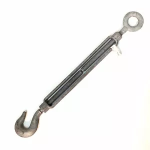 Chicago Hardware 01726 Spannschloss Haken & Öse, Galv, 1/2 x 9 Zoll - Bild 1 von 6