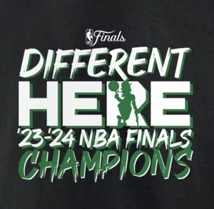 Boston Celtics 2024 NBA Finals Champions Pump Fanatics Shirt Hometown Large NWT - Picture 1 of 7