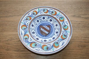 Faentina Ceramic Plate Art Institute Tesi Faenza 23 Diameter Hand Painted - Picture 1 of 2