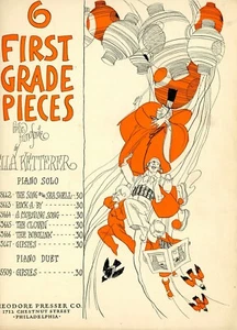 1927 The Song of The Sea Shell Ella Ketterer Piano Solo T Presser Co Sheet Music - Picture 1 of 4