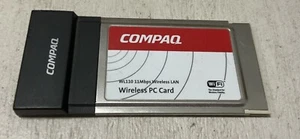 Compaq WL110 PCMCIA Scheda PC Wi-Fi wireless - IEEE802 11b HR 2,4 GHz (191827-B21) - Foto 1 di 3