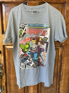 MARVEL AVENGERS T-SHIRT, MARVEL COMICS GROUP, EARTH’S MIGHTIEST HEROES. GRÖSSE MED - Bild 1 von 7