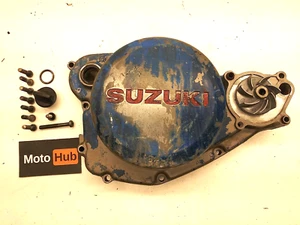 82-85 SUZUKI RM250 RM 250 OEM RIGHT RH SIDE CLUTCH ENGINE CASE COVER IMPELLER - Picture 1 of 4