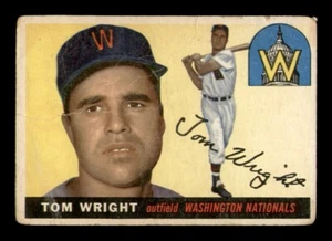 1955 Topps Set Break # 141 Tom Wright LOW GRADE *OBGcards* - Picture 1 of 2
