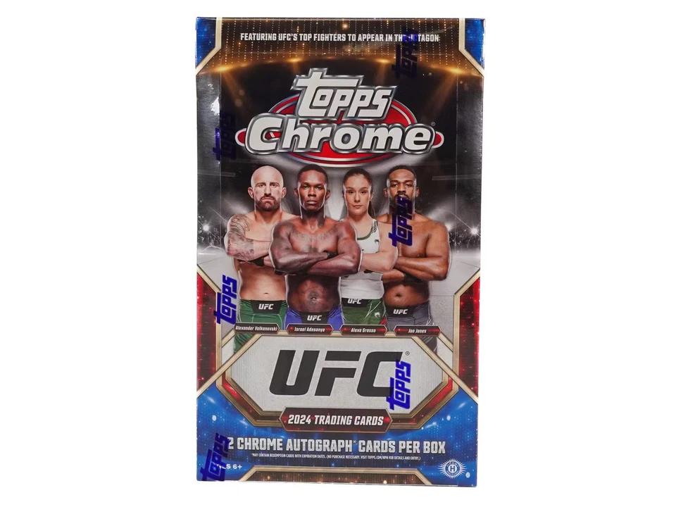 2024 Topps Chrome UFC Base, Refractors, XFractor PICK YOUR FIGHTER BULK DISCOUNT - Image 1 of 1