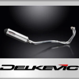 Silenciador de escape completo Yamaha TDM850 1991-2001 2-1 13,5" X-Oval inoxidable - Imagen 1 de 5