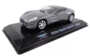 Aston Martin One-77 2009 1:43 IXO Supercars Modello Diecast Edizione Italiana S11 - Foto 1 di 5
