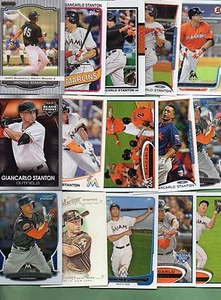 Mike "Giancarlo" Stanton (Miami Marlins/N.Y.Yankees) 15 Lot W/ Razor Rookie Card - Picture 1 of 1