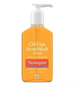 Neutrogena Oil-Free Salicylic Acid Acne Face Wash And Facial Cleanser, 9.1 fl oz - Picture 1 of 1