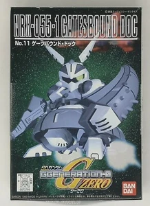 GATES BOUND DOC NRX-055-1 BANDAI SD GUNDAM GGENERATION-0 N.11 MODEL KIT GUNPLA - Foto 1 di 4