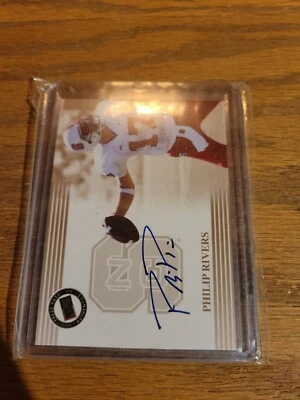 10 X 2004 Philip Rivers Lot Auto Jersey Rookie Cards Bowman Tradition Press Pass - Image 1 of 4