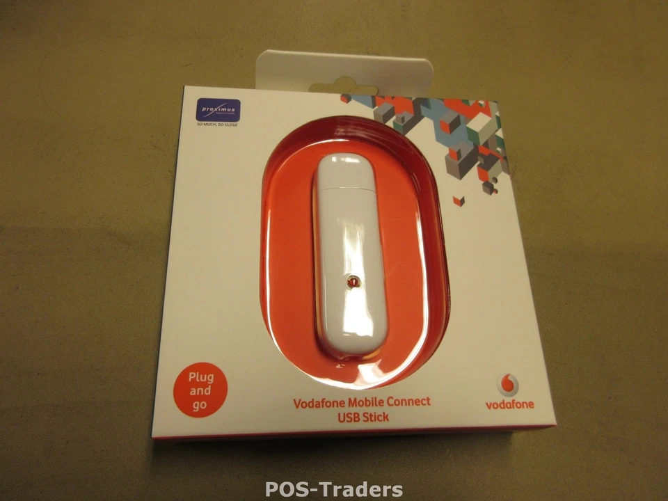 VODAFONE K3565 GSM GPRS EDGE MOBILE CONNECT WiFi USB STICK 3G Modem NEW IN BOX - Photo 1/1